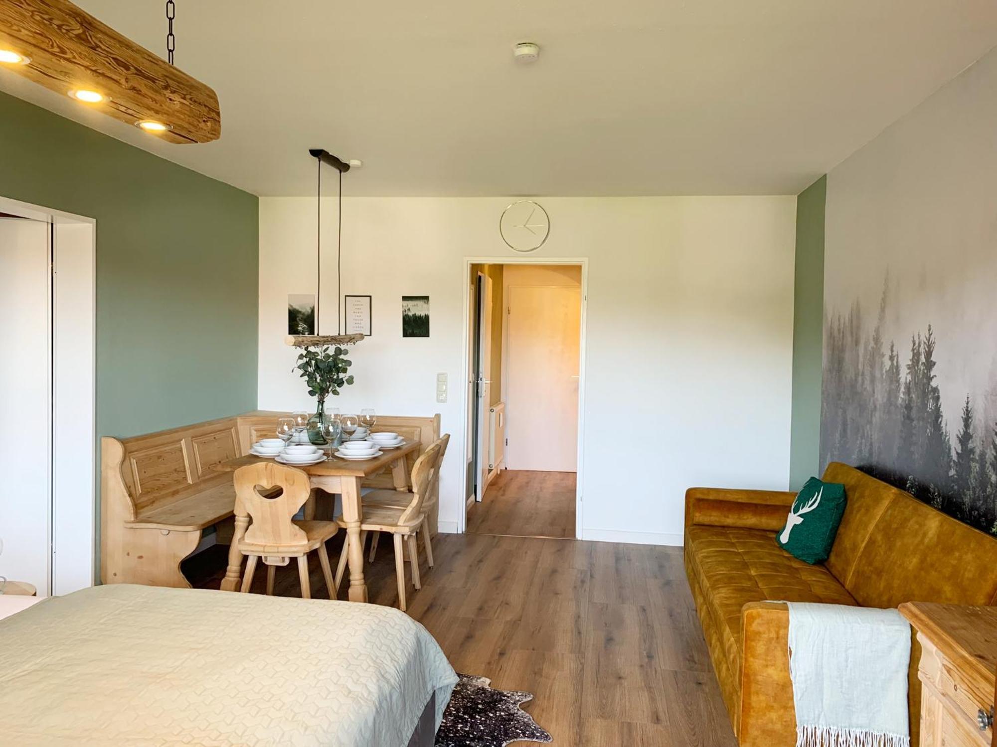 Lindners Hideaways - Bergnest Lodge - Bergblick Fewo 6 Pers Balkon Garten Hund Ski Unterkunft Luftkurort Oberreute Naehe Buchenegger Wasserfaelle Eistobel Bodensee Dış mekan fotoğraf